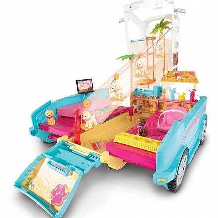 Раскладной фургон для щенков из серии Barbie 